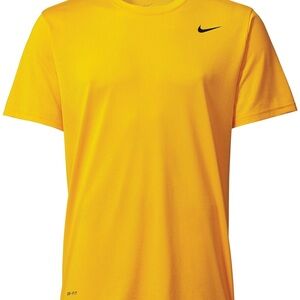 The Nike Tee mustard yellow boys size large